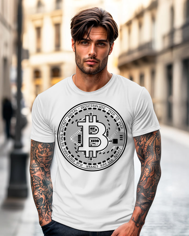 Monochrome DTF transfer featuring sleek black graphic