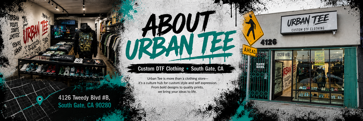 Inside the Urban Tee LLC print shop in South Gate, California